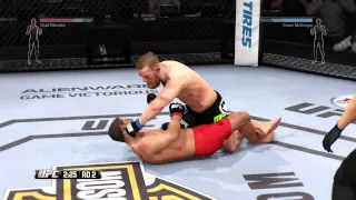 UFC 189 SIMULATION- CONOR MCGREGOR VS CHAD MENDES