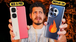 90FPS Gaming🔥 Oneplus 12R vs iQOO Neo 9 Pro GAMING TEST - Heating & Throttling?🤔