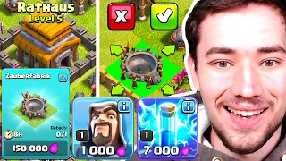 MAGIER + ZAUBER FREISCHALTEN! 🔥 2 MIO LOOT in NEUER CHALLENGE! Clash of Clans F2P #8