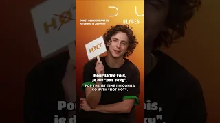 Timothée Chalamet & Austin Butler "Hot or not hot" question time