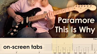 Paramore - This Is Why | Guitar cover w/play-along tabs + download