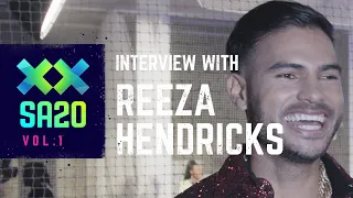 Banter with the boys: Reeza Hendricks