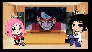 ✨sasusaku react to sarada✨(1/1) ✨contei ship borusara ✨