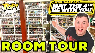 Star Wars Funko Pop Collection Room Tour! May the 4th Be With YOU!