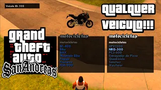 Como instalar o mod Vehicle Spawner no GTA SA e ter qualquer veículo do jogo!!