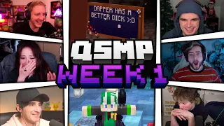 FUNNY MOMENTS FROM WEEK 1 OF QSMP 2024 | KARMA EXTRA