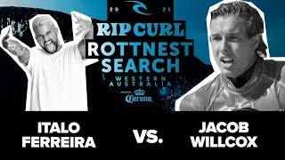 Italo Ferreira vs. Jacob Willcox HEAT REPLAY Rip Curl Rottnest Search Round of 32