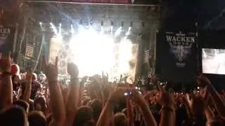 Rammstein live @ Wacken Open Air 2013 Intro + Ich tu dir weh