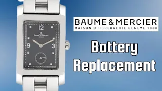 Battery Replacement Baume & Mercier Hampton MV045063 Watch