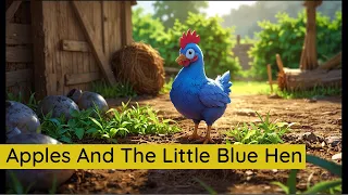 Apples And The Little Blue Hen #mythology #fable #bedtimestories