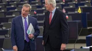 Nigel Farage blasts the European Parliament