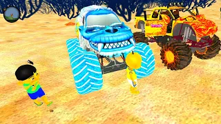 Upin dan Mail temukan Mobil Monster KingKong di Dasar Laut 😍 Dunia Oyya