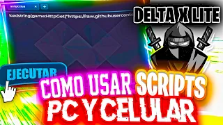 COMO USAR SCRIPTS/HACKS EN ROBLOX PC Y CELULAR 2024!!