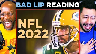 "NFL 2022" — A Bad Lip Reading of the NFL - Reaction!