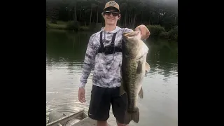 New PB caught at Private Pond!!! (Pushing 10 lbs!)