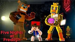 Minecraft - Who's Your Family?  BEBÊ TREVIN foi ADOTADO PELO FREDDY ! Five Nights at Freddy's