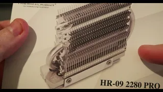 Unboxing Thermalright HR-09 2280 PRO NVMe heatsink