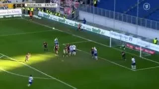 MSV Duisburg vs. Rot-Weiß Erfurt (3.Liga 17.Spieltag 2014/2015)