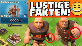 8 MINUTEN LUSTIGE FAKTEN ZU CLASH OF CLANS! 🤯😂