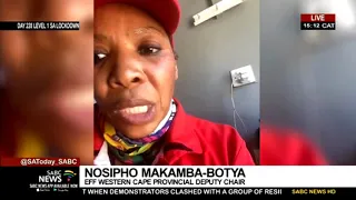 EFF on violent clashes outside Brackenfell High School, Cape Town: Nosipho Makamba-Botya