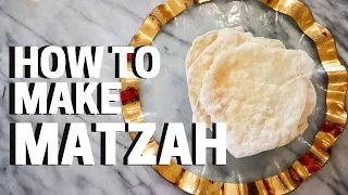 MAKING HOMEMADE MATZO!!! HOW TO MAKE MATZAH FOR PASSOVER!