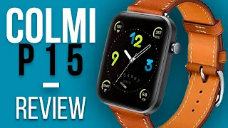 Smartwatch COLMI P15 Unboxing Review - TELA GRANDE e BOM SISTEMA! Mas vale a pena? É bom? - P15 PTBR