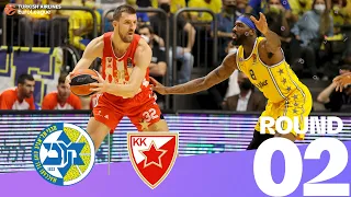 What a night for Zvezda in Tel Aviv! | Round 2, Highlights | Turkish Airlines EuroLeague