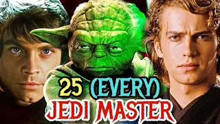 25 (Every) Jedi Master In The Star Wars Universe!