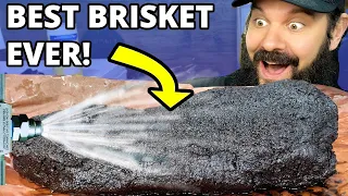 I injected STEAM in my OFFSET SMOKER and made the BEST BRISKET EVER