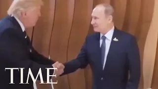 President Donald Trump And Russian President Vladimir Putin Shake Hands At The G20 Summit | TIME