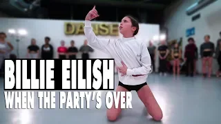 Billie Eilish - when the party's over | Contemporary Dance | Choreography Sabrina Lonis