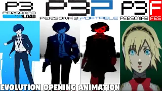 Persona 3 Series - Opening Animations Evolution