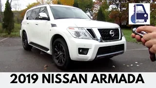 2019 Nissan Armada Platinum In Depth Walk Around and Detailed Review