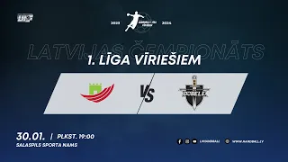 Salaspils SS - ZRHK Dobele/DSS | Handbola 1. līga vīriešiem | Latvijas čempionāts 2023/2024