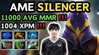 🔥 AME SILENCER Hard Carry Highlights 7.35d 🔥 41K NET WORTH 1001 XPM - Dota 2