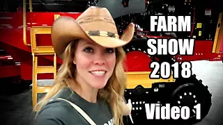 Visiting the National Farm Machinery Show 2018 in Louisville Kentucky! (video 1of 2)