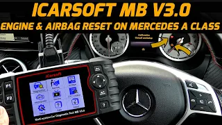 Best Scan Tool To Clear Mercedes A Class Consult Workshop Message (Engine & Airbag Light Reset)