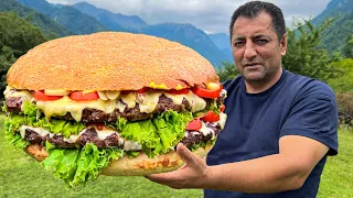 Forget Everything You've Tried Before! The Biggest and Most Delicious Burger