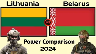 Belarus vs Lithuania Military Power 2024 | Lithuania vs Belarus military power 2024