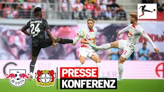 2:0 – Werkself unterliegt in Leipzig | PK nach RB Leipzig 🆚 Bayer 04 Leverkusen | Bundesliga