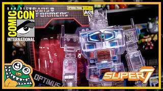 Super7 Transformers - Super Cyborg X-Ray Optimus Prime SDCC 2018 - Unboxing and Overview