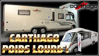 VISITE CARTHAGO 5 8XL : camping-car poids lourd occasion. #vanlife #campingcar #carthago