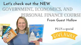 Check out the NEW Government, Econ, and Personal Finance Course from Guest Hollow! | And a GIVEAWAY!