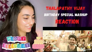 Thalapathy Vijay Mashup Reaction | Birthday Special | Pranav Sri Prasad | RCM promo & remix | Rachel
