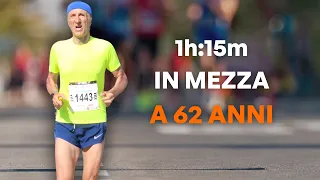 Correre 1:15 in mezza maratona a 62 anni: La storia di Santino Maccagnan