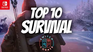 Top 10 Survival Games On Nintendo Switch! Open World Survival!