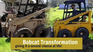 Tractor restoration! Let's make this old Bobcat look great again.