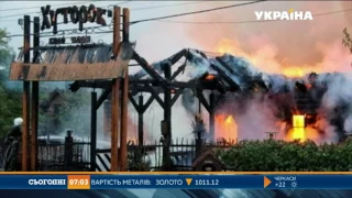 В Одесі згорів ресторан "Хуторок"