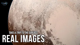 Watch and Take a Trip to Pluto's Surface Based on Real Images in Under a Minute!