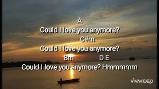 Reneé Dominique - Could I love You Any More ft Jason Mraz (Lyrics and Chords)